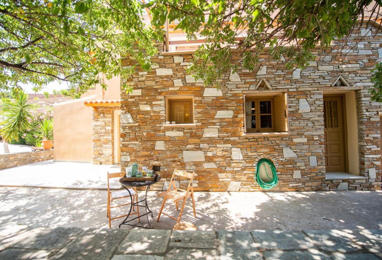 Getaway Andros Villa Kourelio Exterior photo